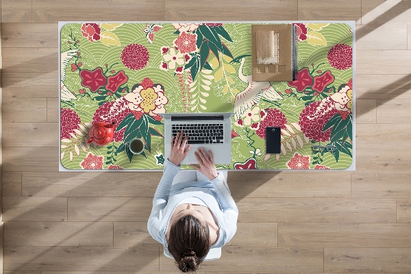 Matta skrivbord fauna och flora