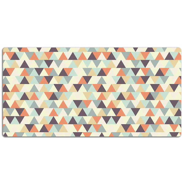Matta skrivbord Små trianglar