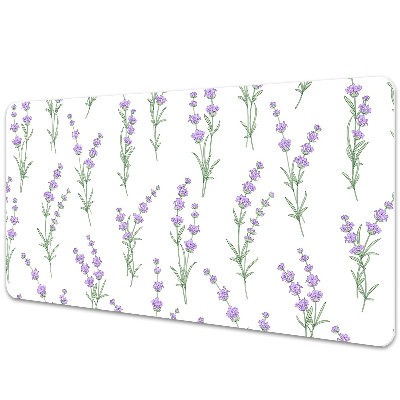 Matta skrivbord Lavendelblommor