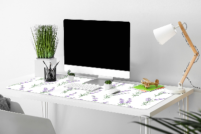 Matta skrivbord Lavendelblommor