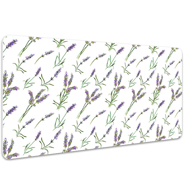 Matta skrivbord Lavendelblommor
