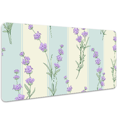 Matta skrivbord Lavendelblommor