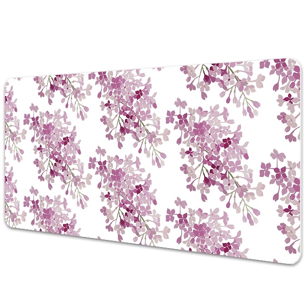 Matta skrivbord Rosa blommor