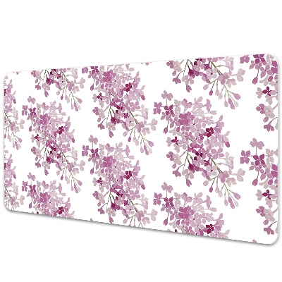 Matta skrivbord Rosa blommor