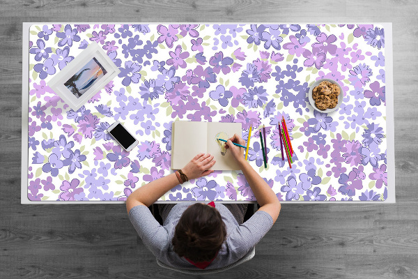 Matta skrivbord Field of Forget -Me -Notes