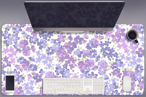 Matta skrivbord Field of Forget -Me -Notes
