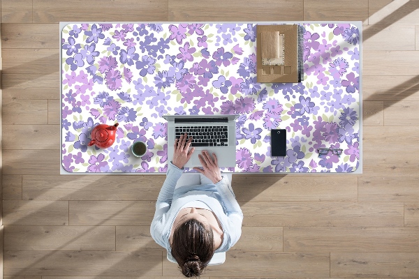 Matta skrivbord Field of Forget -Me -Notes