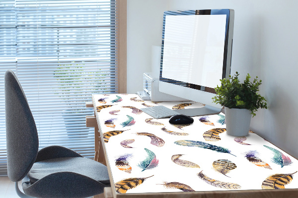 Matta skrivbord Stora fjädrar