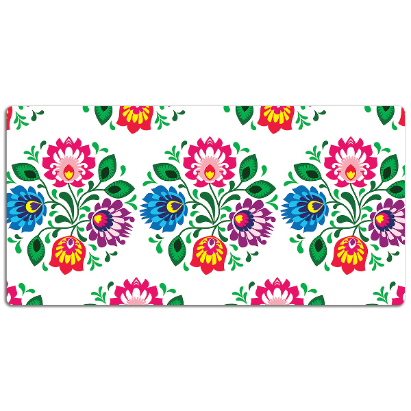 Matta skrivbord Folkstilblommor