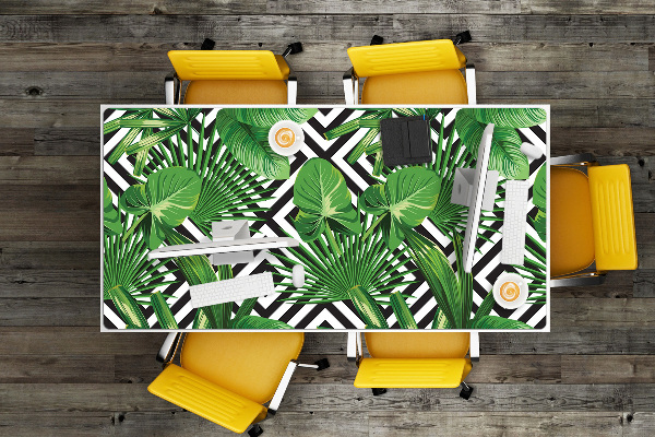 Matta skrivbord Tropiska blad