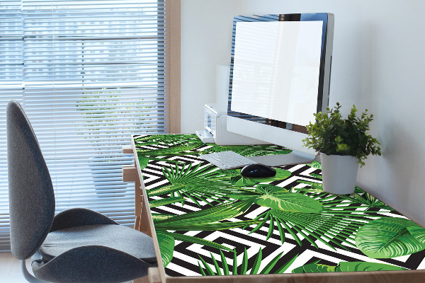 Matta skrivbord Tropiska blad