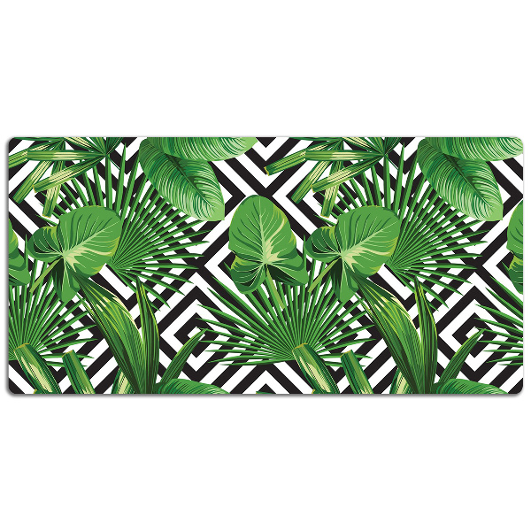 Matta skrivbord Tropiska blad