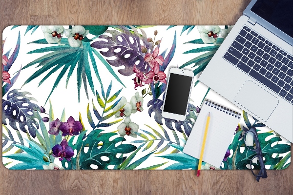 Matta skrivbord Tropiska blad