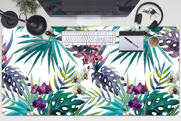 Matta skrivbord Tropiska blad