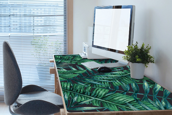 Matta skrivbord Tropiska blad