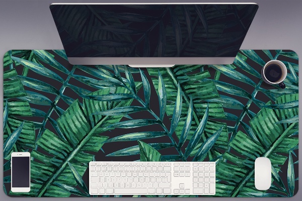 Matta skrivbord Tropiska blad