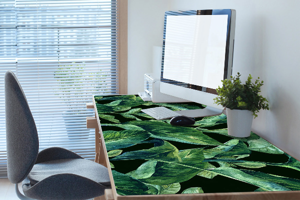 Matta skrivbord Tropiska blad