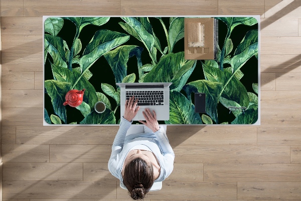 Matta skrivbord Tropiska blad