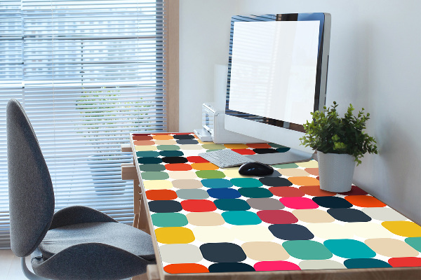 Matta skrivbord Geometriskt mönster