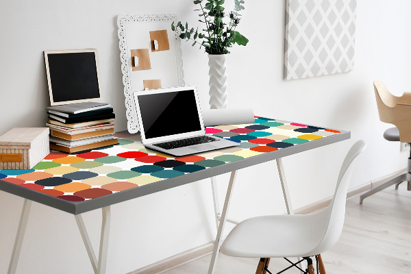 Matta skrivbord Geometriskt mönster
