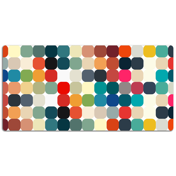 Matta skrivbord Geometriskt mönster