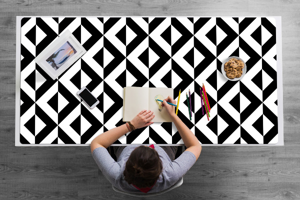 Matta skrivbord Geometrisk illusion