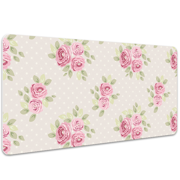 Matta skrivbord Engelska rosor