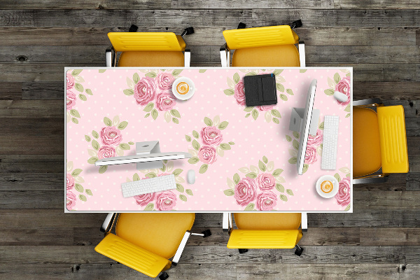 Matta skrivbord Rosa bukett