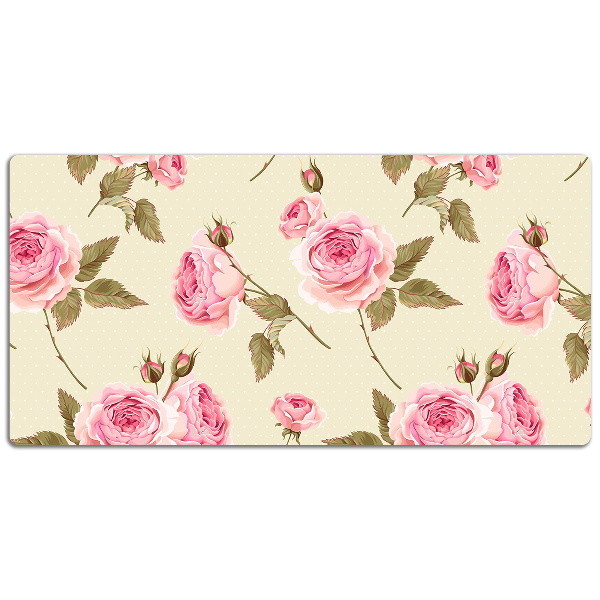 Matta skrivbord Engelska rosor