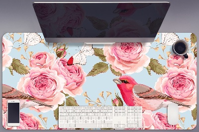 Matta skrivbord Engelska rosor
