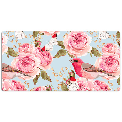 Matta skrivbord Engelska rosor