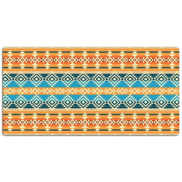 Matta skrivbord Navajo -stilmönster