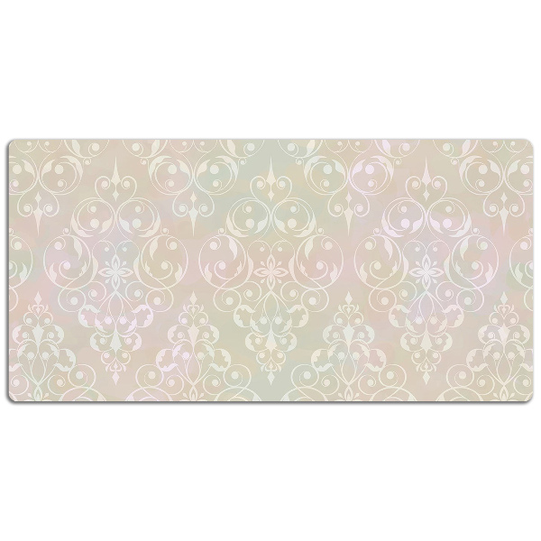 Matta skrivbord Vintage gyllene mönster