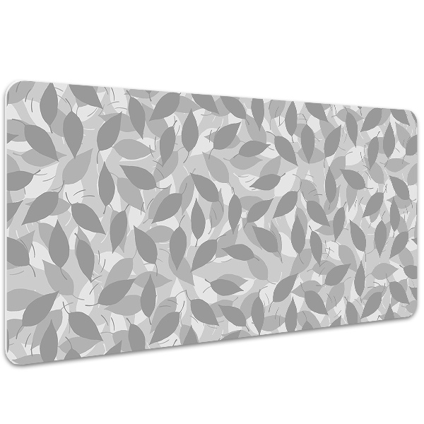 Matta skrivbord Gråa blad