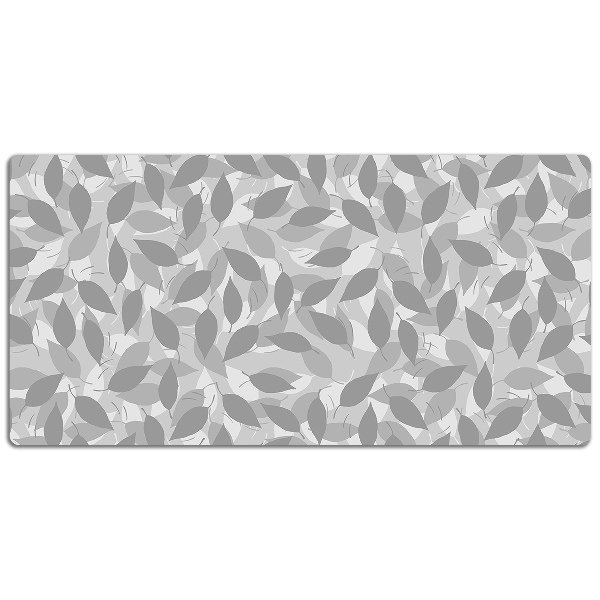 Matta skrivbord Gråa blad