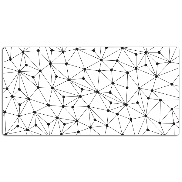 Matta skrivbord Linjer och prickar