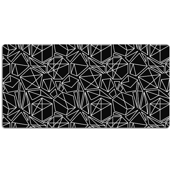 Matta skrivbord Geometriska fasta ämnen