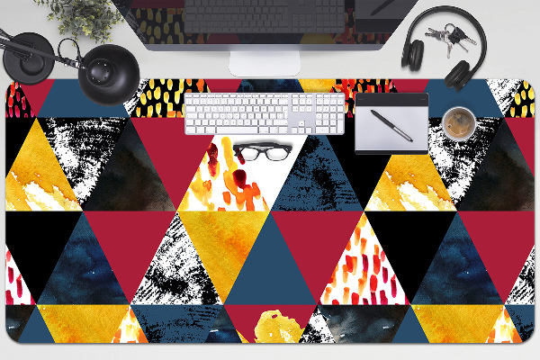 Matta skrivbord Mosaik av trianglar