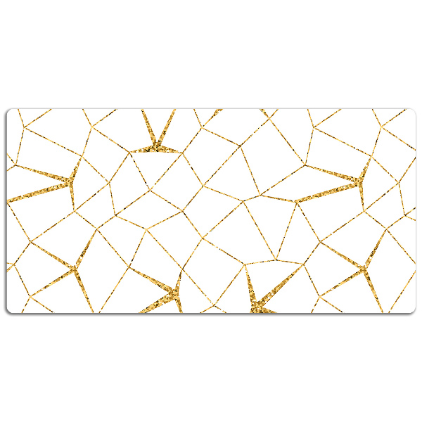 Matta skrivbord Gyllene mosaik