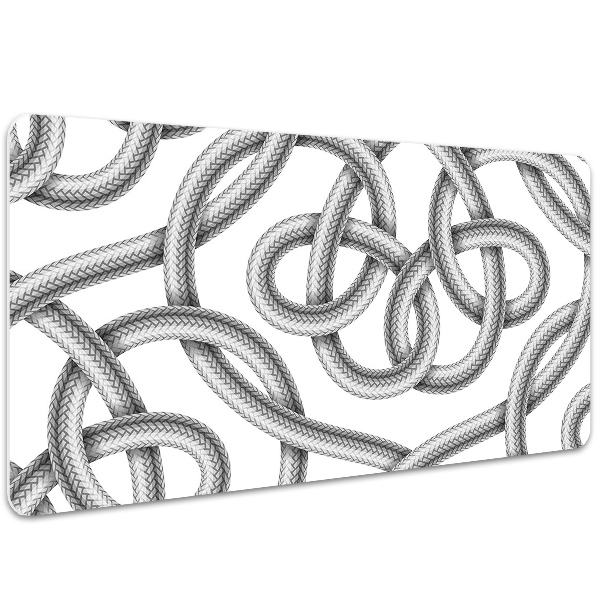 Matta skrivbord Trasslig kabel