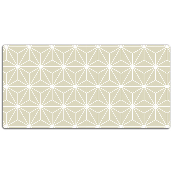 Matta skrivbord Geometriskt mönster