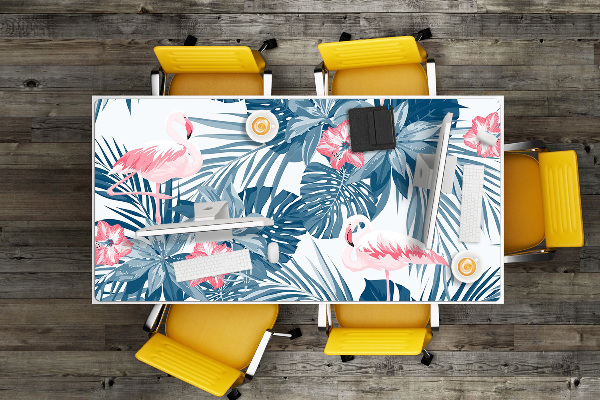 Matta skrivbord Tropiska fåglar