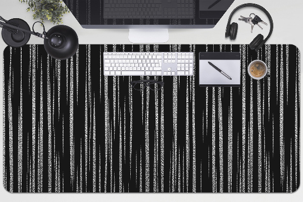 Matta skrivbord Svart projekt