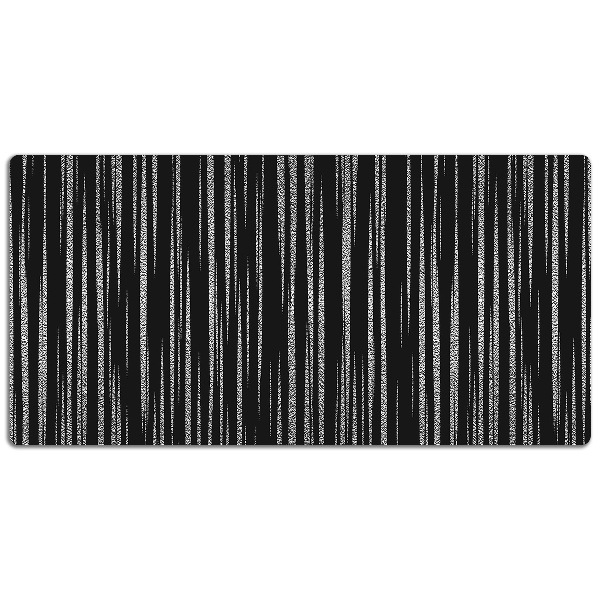 Matta skrivbord Svart projekt