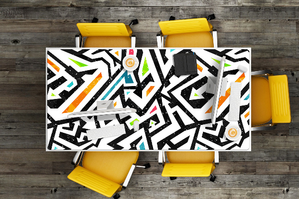 Matta skrivbord Graffiti