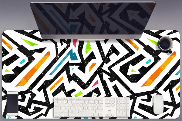 Matta skrivbord Graffiti