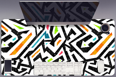 Matta skrivbord Graffiti