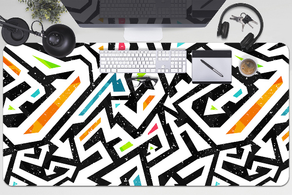 Matta skrivbord Graffiti