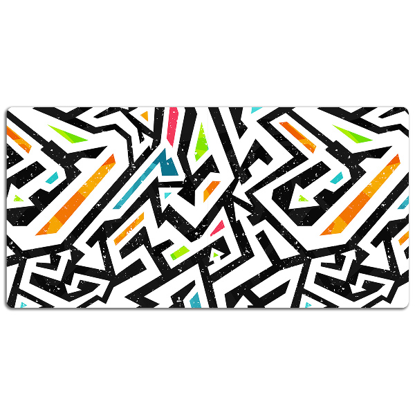 Matta skrivbord Graffiti