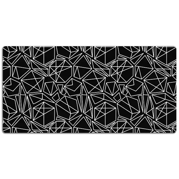 Matta skrivbord Geometriska former